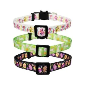 Lamphyface Collar de gato de Pascua con campana_2