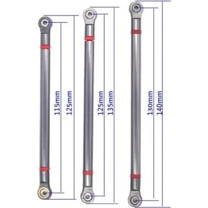 ShareGoo 8 unids aleación de aluminio 313MM distancia_3