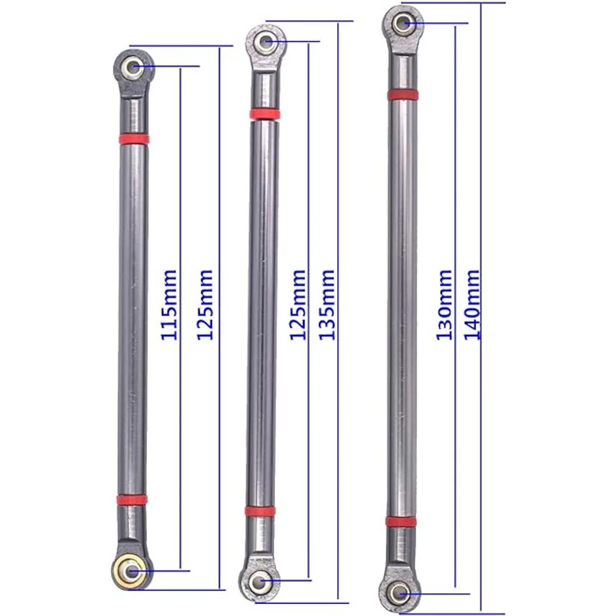 ShareGoo 8 unids aleación de aluminio 313MM distancia_3
