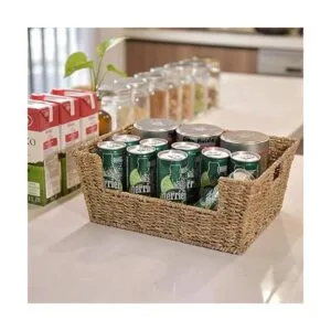 StorageWorks Canastas de almacenamiento de hierba marina_5