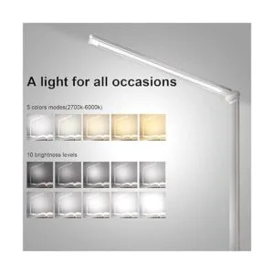 Lámpara de escritorio LED lámpara de lectura con puerto_3