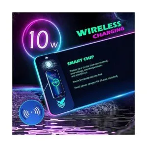 GIM Alfombrilla de mouse RGB de carga inalámbrica para_5