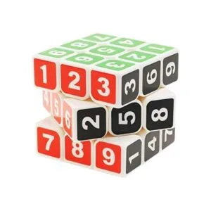 GoodCube Sudoku 3x3 Cubo mágico sin pegatinas 3x3x3 Número_5