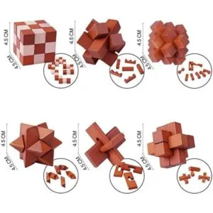 Cerebro Teaser Puzzles 3D Niños o IQ Test Puzzles para_2