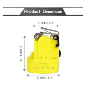 Hunting Friends Lámpara de minería de seguridad con luz_4