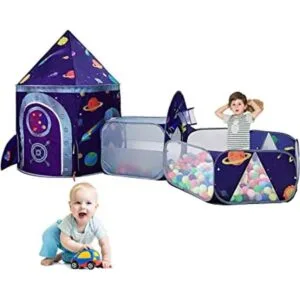 LOJETON Tienda de campaña de juego para niños y niñas_1