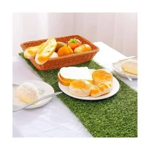 Farochy Camino de mesa de césped artificial camino de