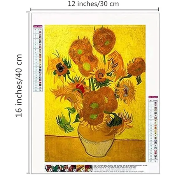 NIHOJIUMA Kits de pintura de diamantes Van Goghs_4
