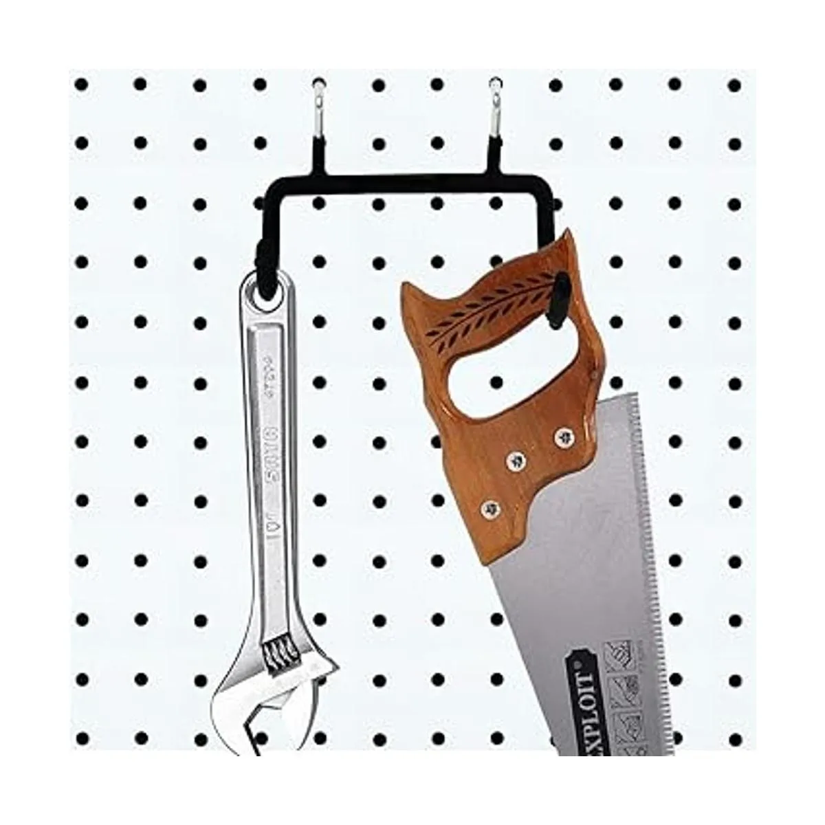 5 soportes para taladro de clavijas ganchos dobles para