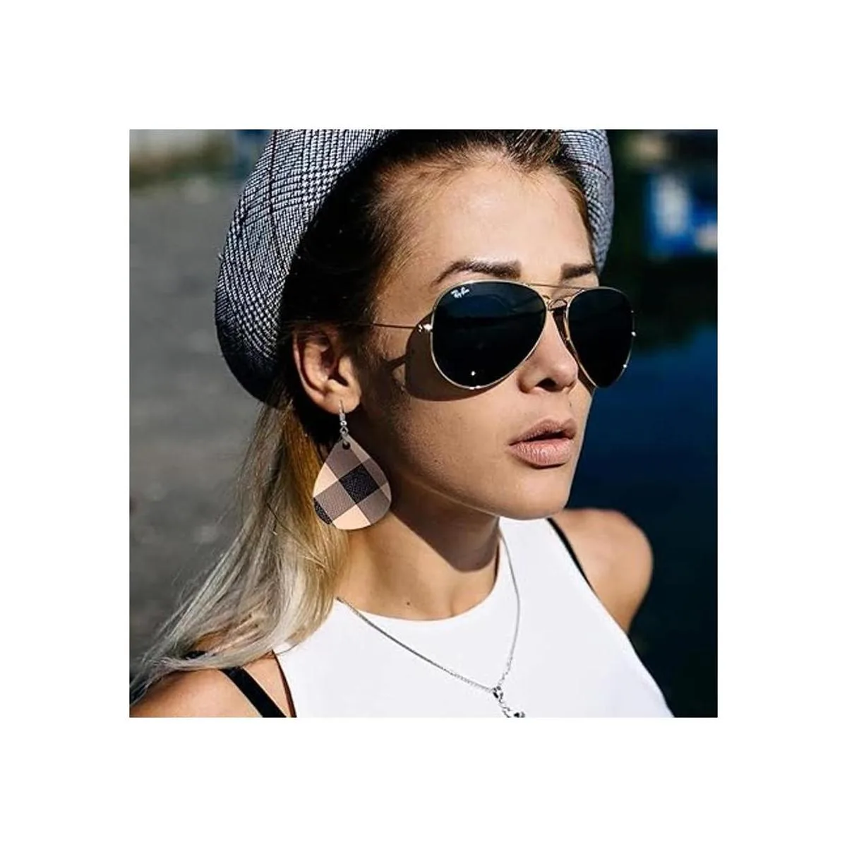 20 troqueles de corte de pendientes en forma de hoja de