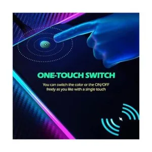 GIM Alfombrilla de mouse RGB de carga inalámbrica para_3