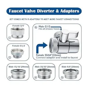 Kit de rociador de bidé de mano para inodoro de acero