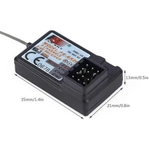 Flysky 2 receptores FSGR3E impermeable 3 canales 2.4G_5