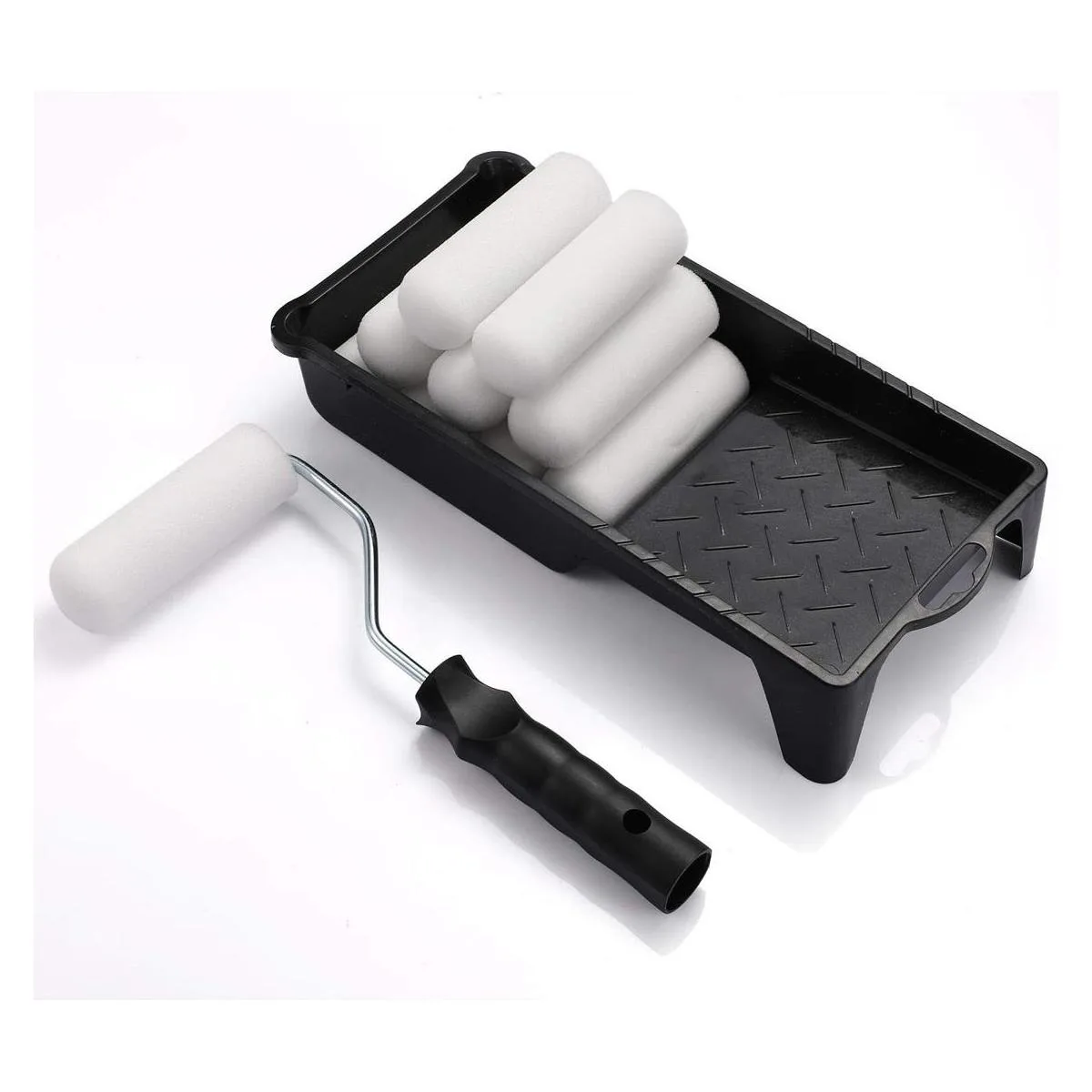 Rodillo de pintura de espuma marco de rodillo con mini_1