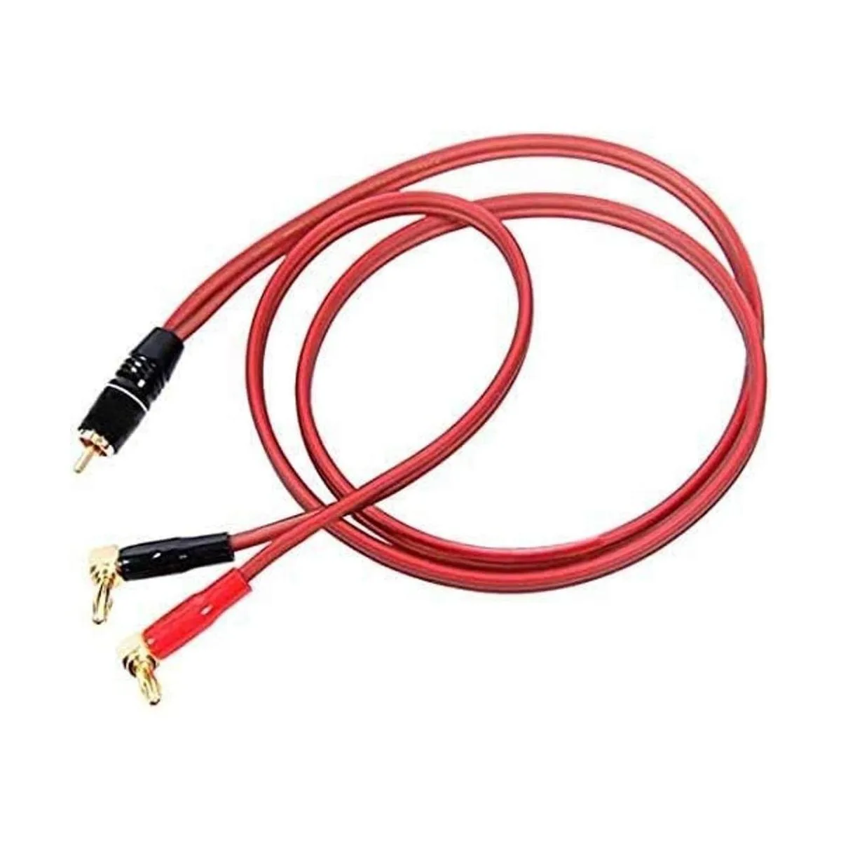 Cable de altavoz Banana Plug a RCA cable de altavoz RCA_3