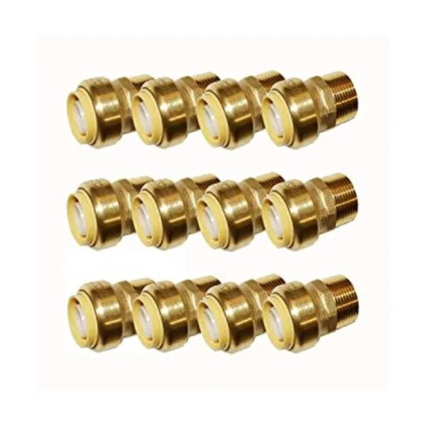 HQMPC Pex Fittings Acoplamiento recto de 34 pulgadas con_1