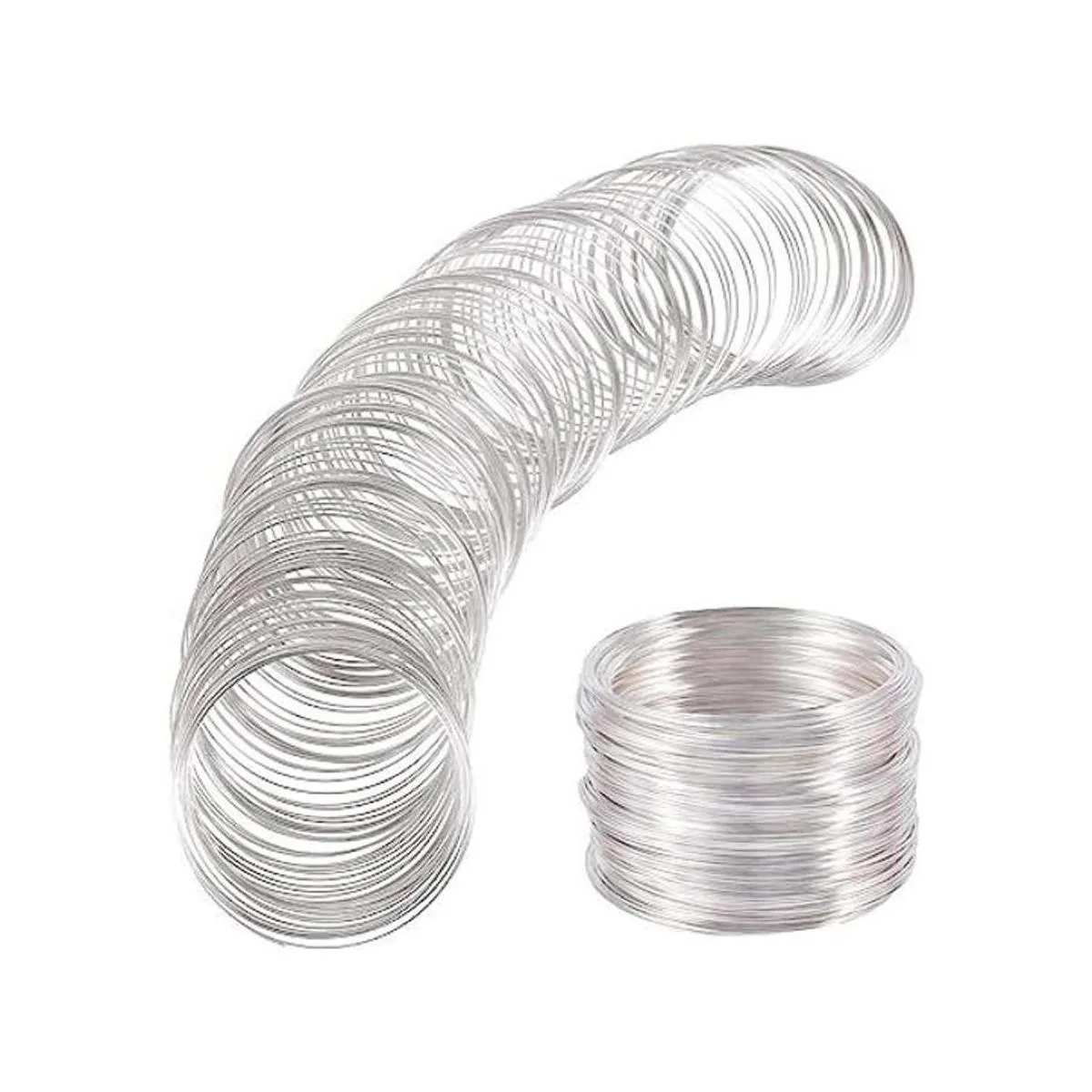 BENECREAT 500 Loop joyería de plata con memoria brazalete