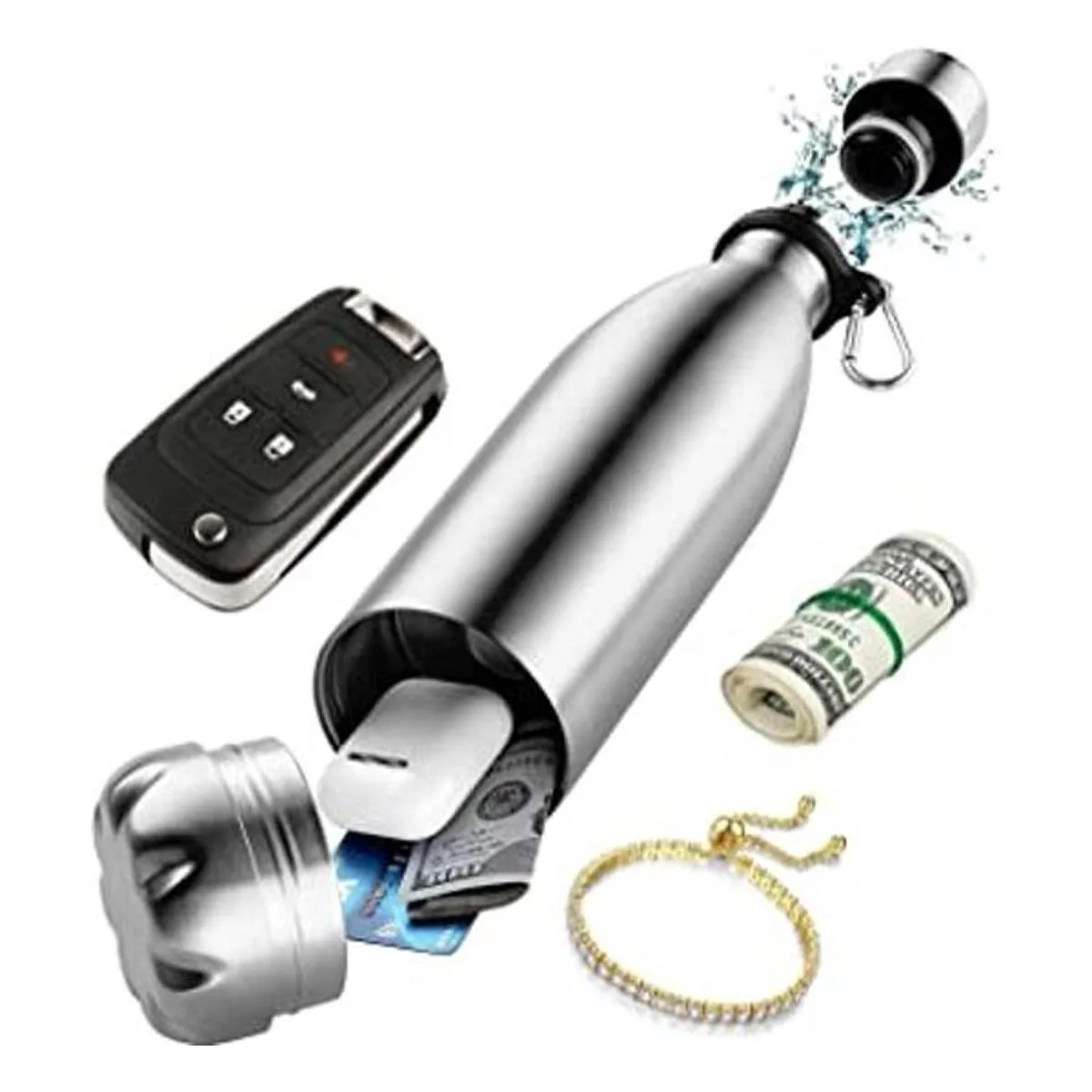 Botella de agua segura para diversión botella de acero_1