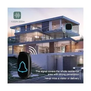 BO YING Timbre inalámbrico para puerta impermeable_2
