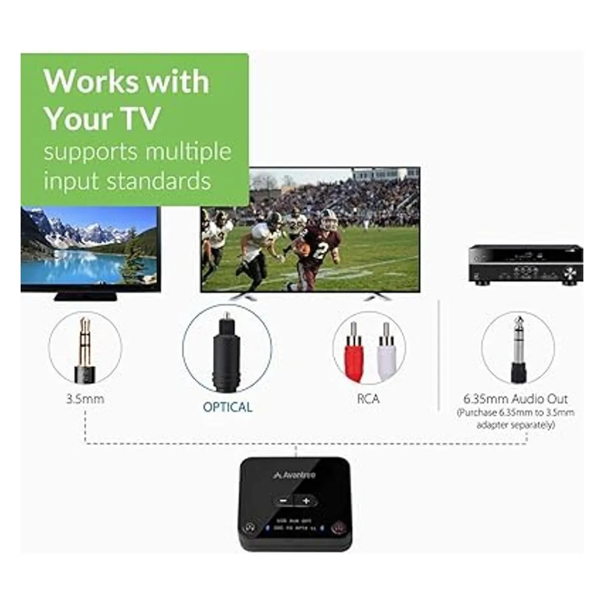 Avantree HT41899 Auriculares inalámbricos dual Bluetooth_5