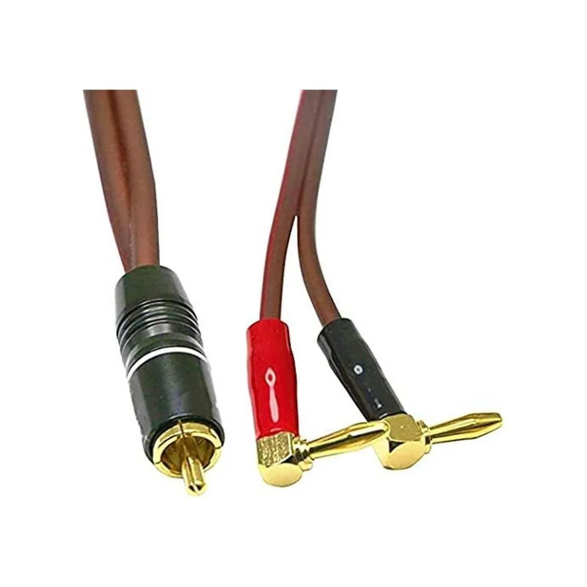 Cable de altavoz Banana Plug a RCA cable de altavoz RCA_2