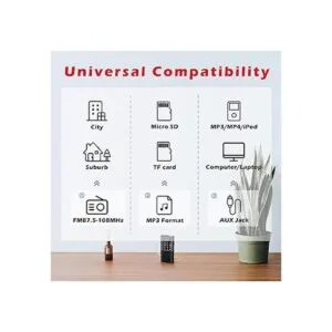 Mini Pocket Radio FM Walkman Radio portátil con batería_4