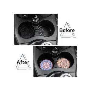 Posavasos de coche para bebidas absorbentes paquete de