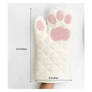 Cricket Junebug Manoplas de horno para patas de gato