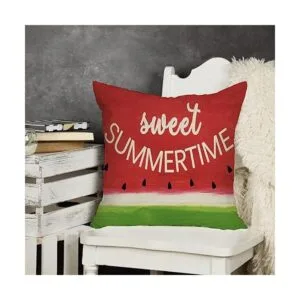 Softxpp Sweet Summer Time Funda de almohada decorativa