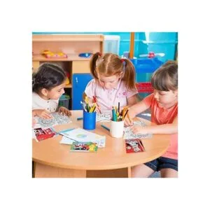 ArtCreativity Libros para colorear de bomberos paquete de_5