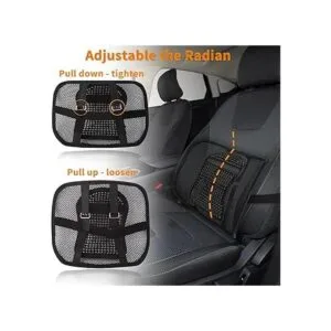 Samyoung Soporte lumbar de malla cojín de asiento con_2