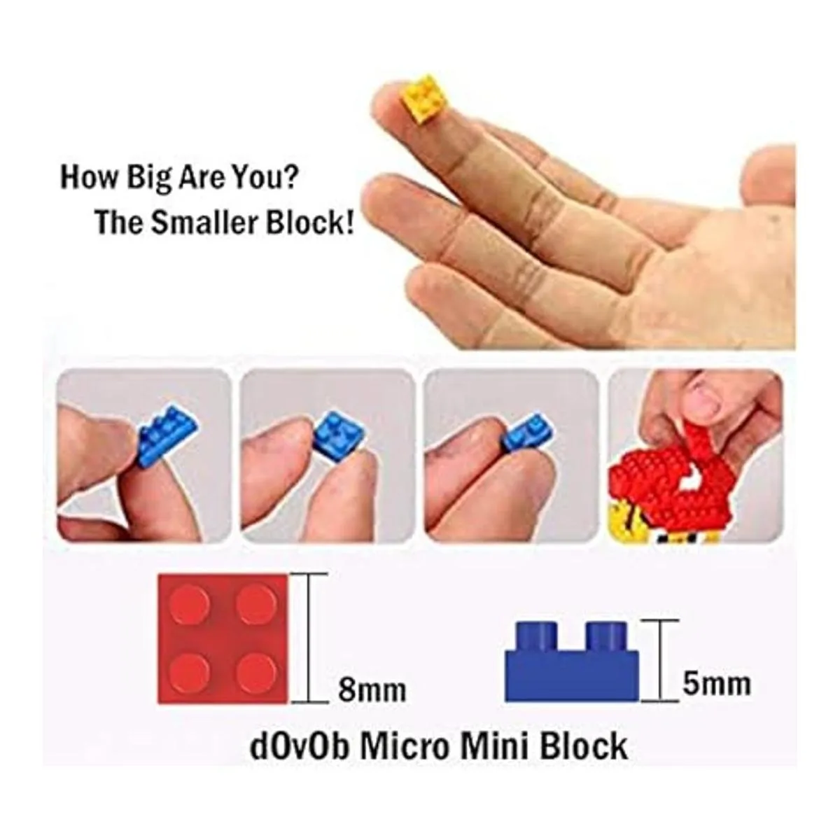 Bloques dOvOb micromini bloques para armar el Taj Mahal_6