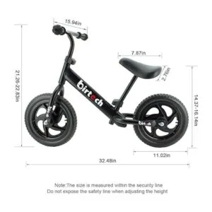 Birtech Bicicleta de equilibrio para niños de 2345_3