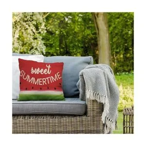 Softxpp Sweet Summer Time Funda de almohada decorativa