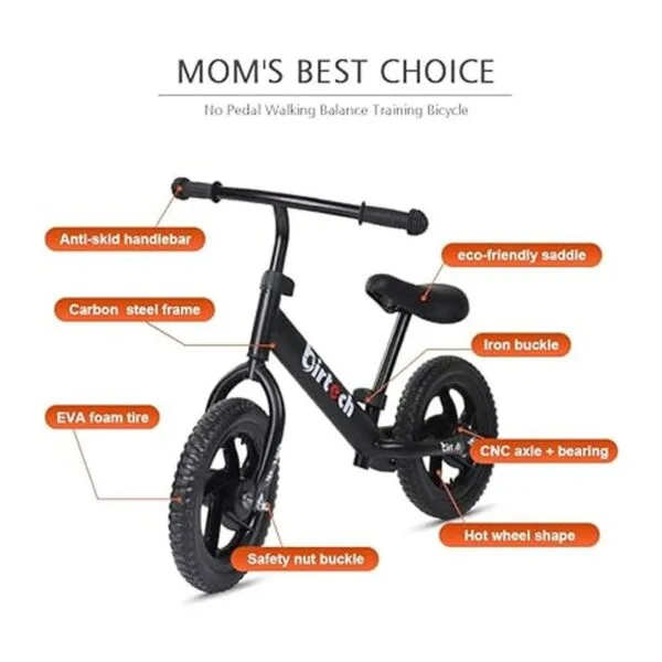 Birtech Bicicleta de equilibrio para niños de 2345_2