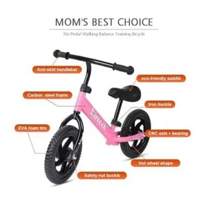 Bicicleta de equilibrio para niños pequeños 12 pulgadas_2