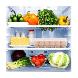 Begale Juego de 2 hueveras de plástico transparente