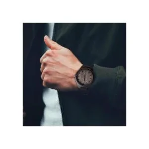 Fodiyaer Reloj de madera grabada personalizable regalo