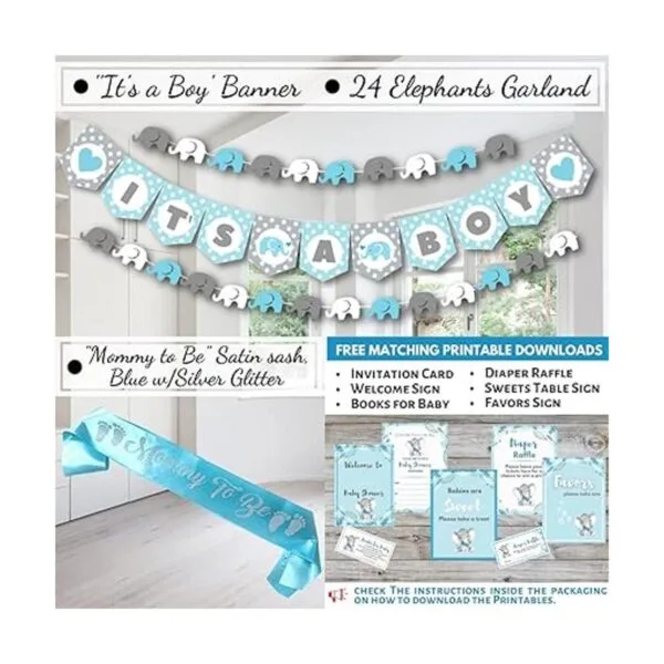 Juego de 587 piezas de decoraciones de elefante prémium_2