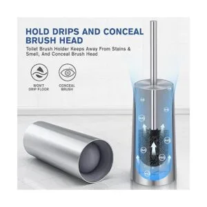 Escobilla y soporte de inodoro cepillo de inodoro de