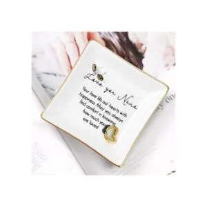 Plato para anillos regalo para madre tía novia amiga