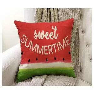 Softxpp Sweet Summer Time Funda de almohada decorativa