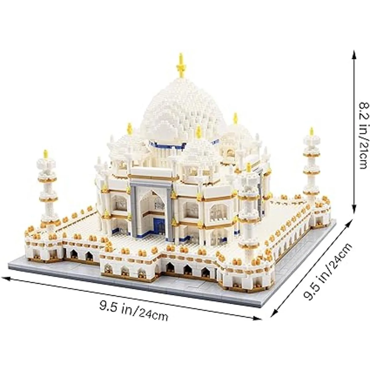 Bloques dOvOb micromini bloques para armar el Taj Mahal_5
