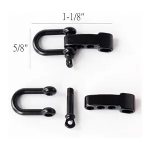 Hewnda Juego de 10 grillete de acero inoxidable con_2