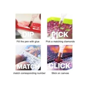 Bimkole Kits de pintura de diamantes 5D para paisaje de