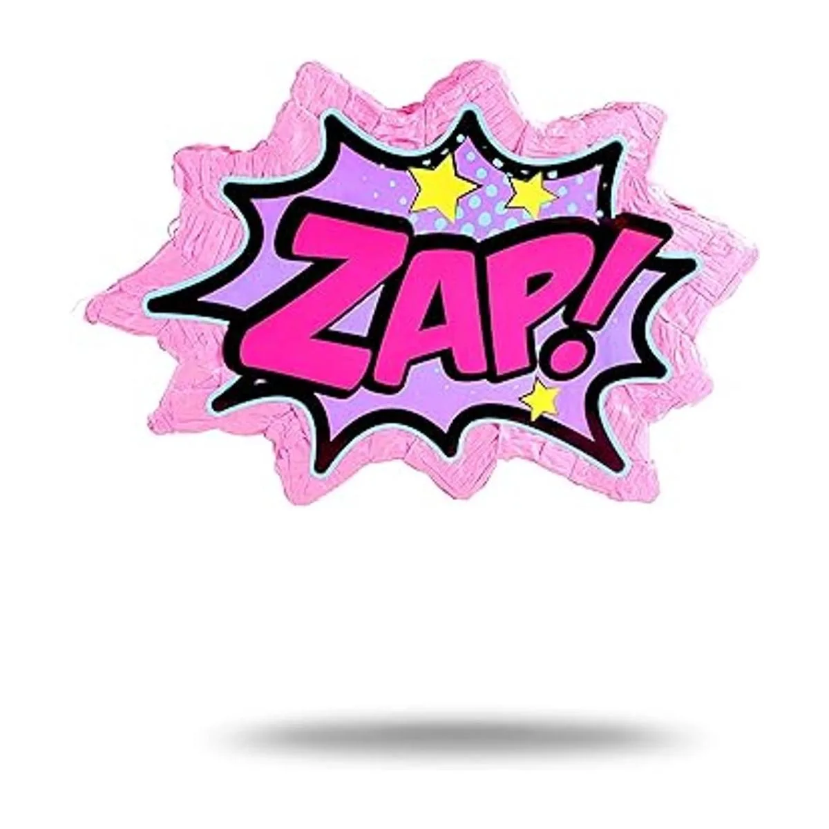 Piñata para fiesta de cómics con texto en inglés Girl_4