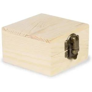 Caja de madera sin terminar con tapa cofre del tesoro_2