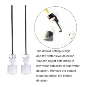 Sensor de nivel de agua altobajo alarma detector de