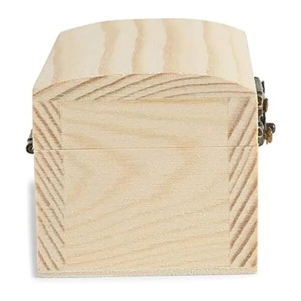 Bright Creations Caja de madera sin terminar con tapa y_6