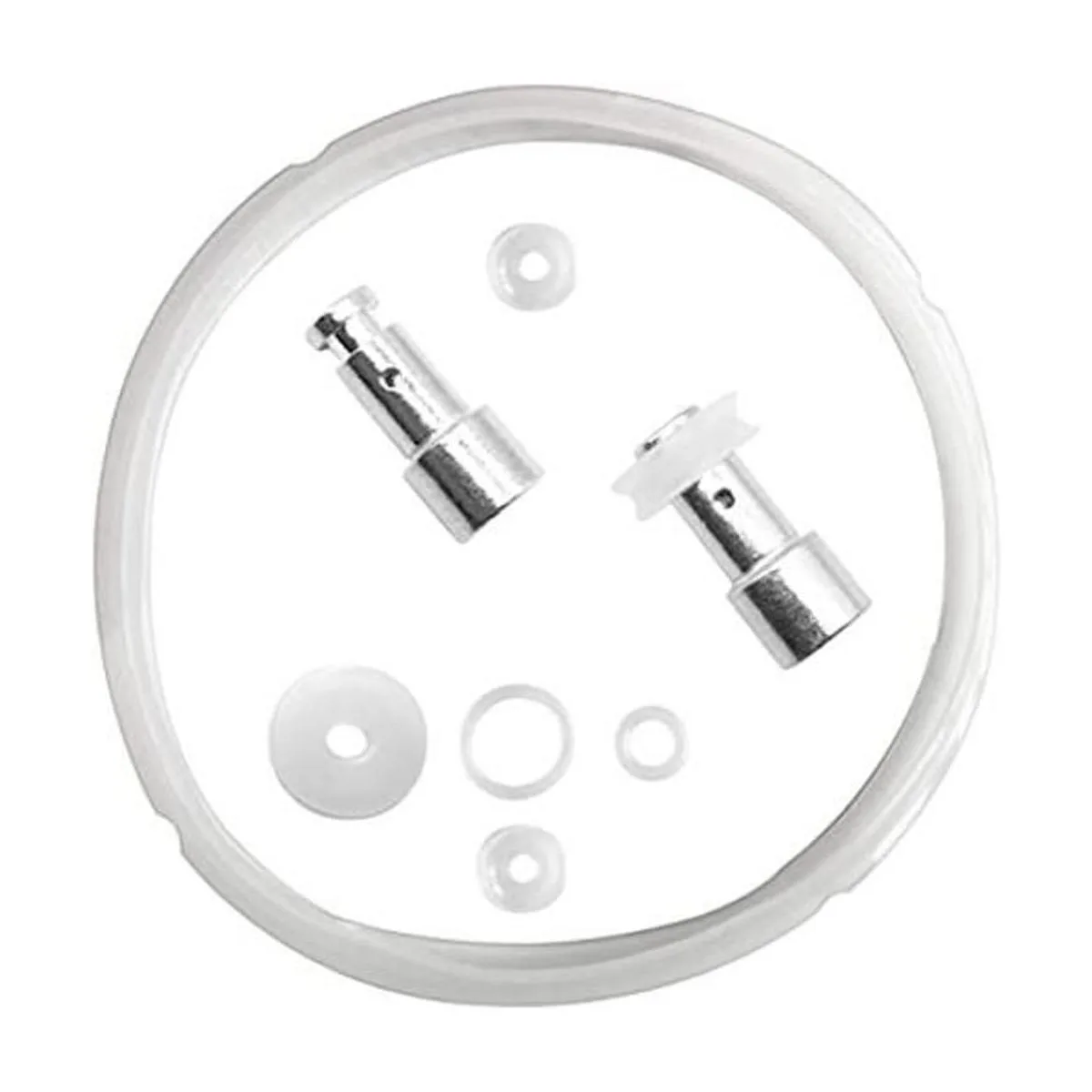 Anillo de sellado de silicona transparente junta de olla_1